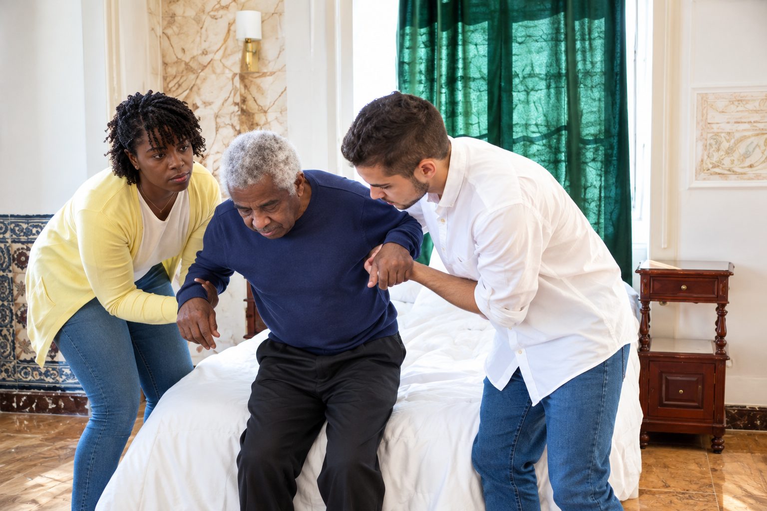 Group home daily living support